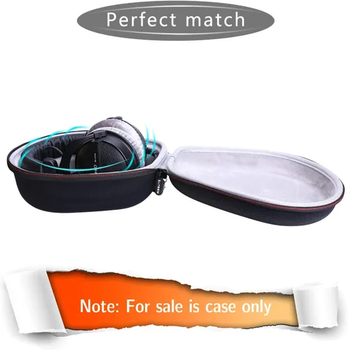 Vista 6 de LTGEM - Funda compatible con auriculares Beyerdynamic DT 990 Pro/770 Pro Studio Se adapta a DT 990 Pro / 770 Pro X / 770 Pro / 990 Pro X / 1990