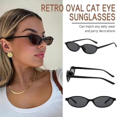 Vista 6 de Pibupibu Paquete de 12 lentes de sol de fiesta de estilo mixto para mujeres y hombres, juego de lentes retro Funky Y2K