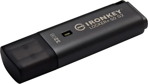Vista 3 de Kingston Ironkey Locker+ 50 G2 32GB Unidad USB cifrada FIPS 197 Protección AES-XTS Seguridad con contraseñas múltiples USB 3.2 Gen 1