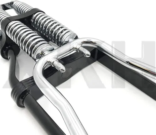Vista 3 de SMT- Springer Front End -4" Bajo Negro Compatible con H-D Sportster bobber chopper [B07M95VTTF]