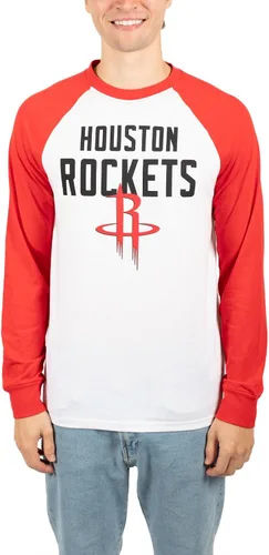 Vista 8 de Ultra Game Men’s NBA Official Super Soft Raglan Baseball T-Shirt