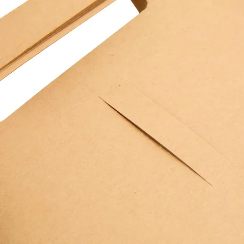 Vista 23 de Restaurantware Bio Tek - Loncheras de papel de 8.75 x 4.25 x 8 pulgadas con asas, 100 recipientes desechables de papel kraft para alimentos