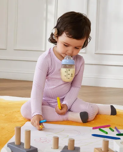 Vista 2 de babee Reshinee Baby Girls Pajamas Sets 2-8Y Toddler Kids Soft Comfy Modal Tencel Long-Sleeve Snug fit Sleepwear pjs