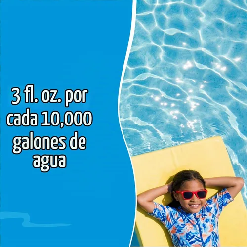 Vista 8 de Poolife Super AlgaeBomb 60 Algaecida de 1 cuarto de galón - Potente tratamiento de control de algas de piscina - Fórmula no espumante de acción