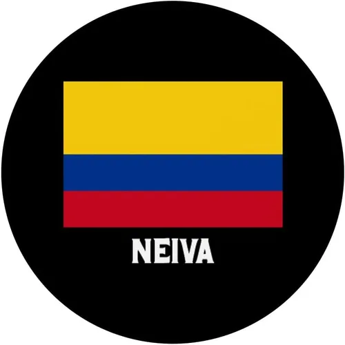 Vista 3 de Neiva Escudo Bandera Colombia Escudo Bandera Escudo PopSockets intercambiables PopGrip