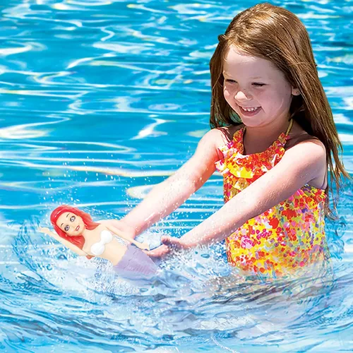 Vista 6 de BANZAI Juego de buceo de 3 piezas Splash 'N Go Mermaid Water/Pool Toy