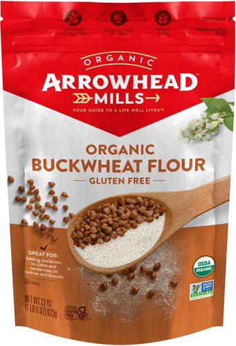 Vista 15 de Arrowhead Mills Harina orgánica multiusos sin gluten, bolsa de 20 onzas