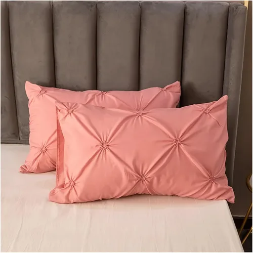 Vista 7 de Bed, Pinch Pleat Duvet Cover 220x240 Solid Color Single and Double Bedding Sets Duvet Cover Duvet Cover Combo