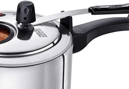 Vista 4 de Olla a presión de aluminio pulido 4.5L con Viso 6014 Mta