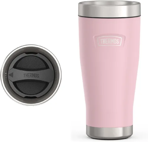 Vista 16 de THERMOS ICON SERIES, Vaso de Acero Inoxidable, Glacier, 16 oz