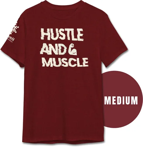 Vista 8 de HVL-Well Camisetas Hustle & Muscle para hombre (suavidad de la tela con material de poliéster)