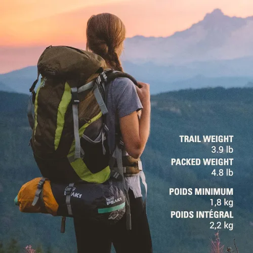 Vista 4 de Coleman PEAK1 - Tienda de campaña premium impermeable para mochileros con toldo contra lluvia y huella, tienda de camping ligera que soporta vientos