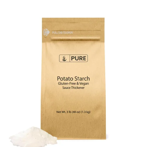 Vista 8 de Ingredientes Originales Puros Fécula de Patata (24 oz) Espesante Para Salsas, Sopa y Salsa