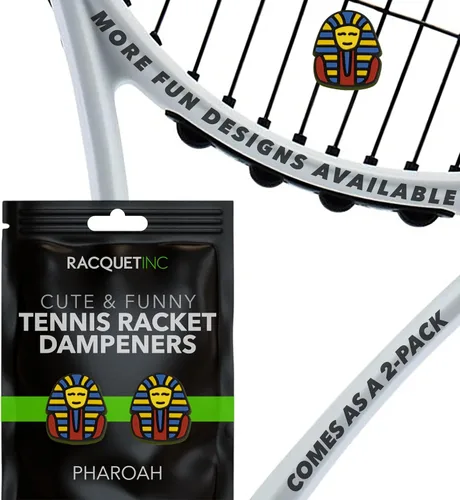 Vista 27 de Racquet Inc Regalos de Tenis - Amortiguadores de Vibración para Raqueta de Tenis - Absorbe Choques, Reduce la Vibración de las Cuerdas para Mejor