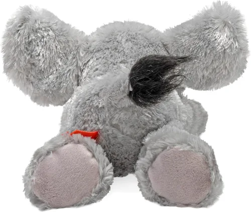 Vista 4 de Wild Republic - Peluche de elefante, animal de peluche, juguete de peluche, regalos para niños, colección Hug’EMS 7 pulgadas Elefante afric