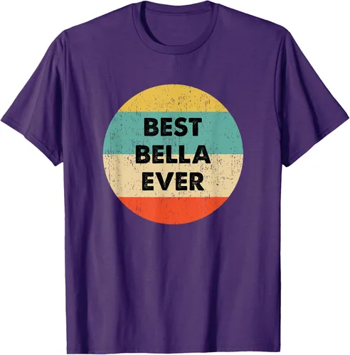 Vista 69 de Bella Name - Camiseta, Negro, S