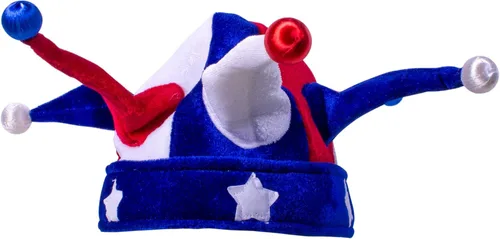 Vista 3 de Windy City Novelties LED Light-Up Jester Hat for Adults Fun Party Costume Accessory