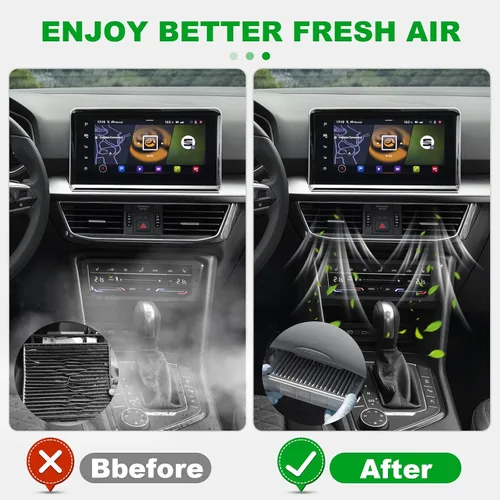Vista 7 de Kit de filtro de aire de cabina de motor para Honda Insight 1.3L 2014 2013 2012 2011 2010