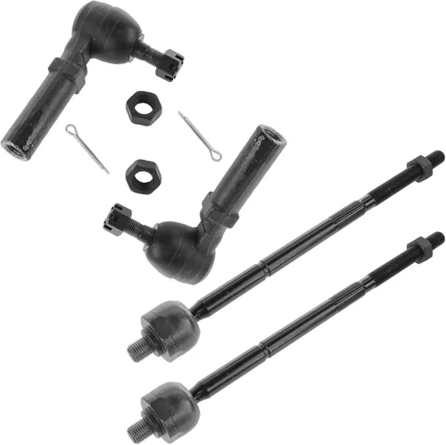 Vista 125 de TRQ Juego de varillas de acoplamiento delanteras interiores y exteriores, 4 piezas, compatible con Kia Soul 2014-2019 15-19 Soul EV