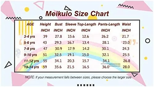 Vista 6 de Meikulo Conjunto de 2 piezas para niñas, sudaderas con capucha y pantalones deportivos de manga larga