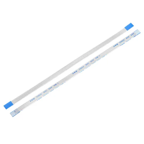 Vista 44 de uxcell Cable plano flexible, 30 mm, 1 mm de distancia entre conductores, 4 pines, cables FPC y FFC de cinta flexible para televisor LCD, audio