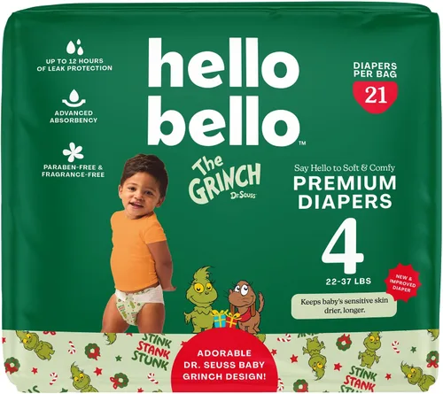 Vista 58 de Hello Bello Premium Pañales para bebé talla 1, 32 unidades de pañales desechables, extra absorbentes, hipoalergénicos con ajuste cómodo y seguro