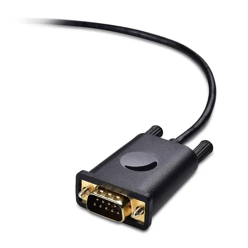 Vista 5 de Cable Matters Cable adaptador USB C a serie – 3 pies, USBC a DB9, cable USB C a RS232, compatible con Thunderbolt 5/4, compatible con Windows