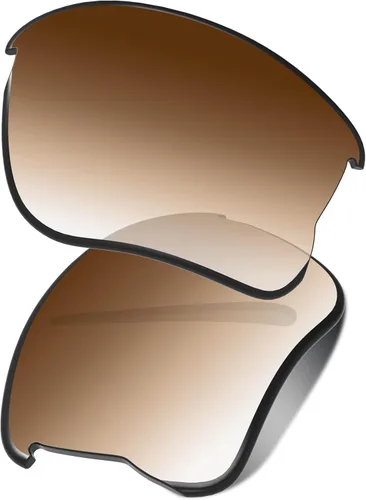 Vista 23 de Lenses Replacement for Oakley Half Jacket 2.0 XL OO9154 62mm - Confirm Fit Scratch Resistant Abrigo de espejo negro polarizado