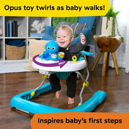 Vista 2 de Baby Einstein Step & Twirl Opus - Caminante de actividades 4 en 1, musical, para bebés de 6 a 24 meses