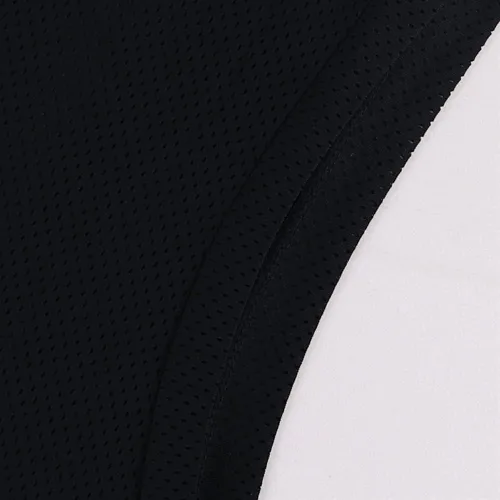 Vista 5 de Sudadera con capucha de malla sin mangas para mujer, camisetas deportivas para correr, camisetas de entrenamiento