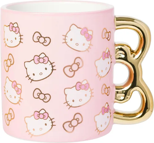 Vista 29 de Silver Buffalo Sanrio Hello Kitty and Friends Badtz-Maru - Taza de cerámica esculpida en 3D, 20 onzas