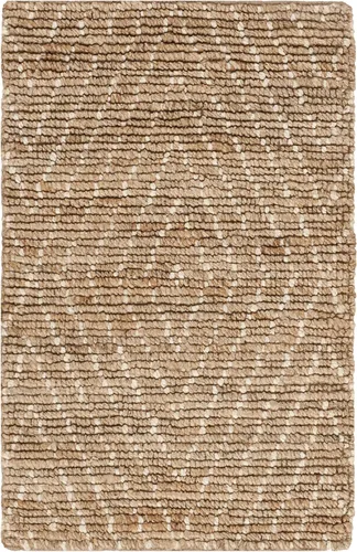 Vista 7 de SAFAVIEH Bohemian Collection BOH702A - Alfombra decorativa de yute tribal marroquí hecha a mano, 24 x 36 pulgadas, color negro/marfil