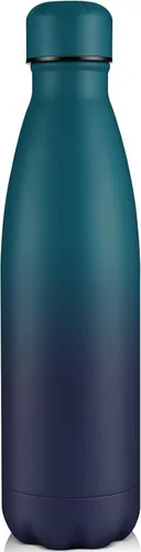 Vista 31 de Volhoply Botellas de agua aisladas de 25 onzas, paquete de 1/2/4, termo de acero inoxidable de doble pared que mantiene el frío y el calor, botella