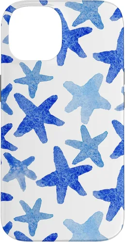 Vista 4 de Coastal Granddaughter Preppy Starfish Nautical Beach Ocean Case for iPhone 17