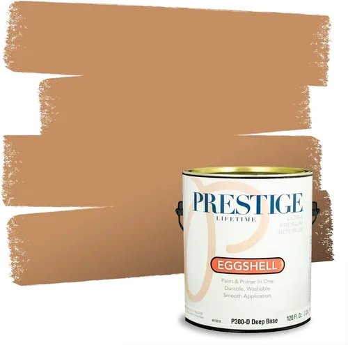 Vista 172 de PRESTIGE Pintura exterior e imprimación en uno, bronceado Aberdeen, plano, 1 galón