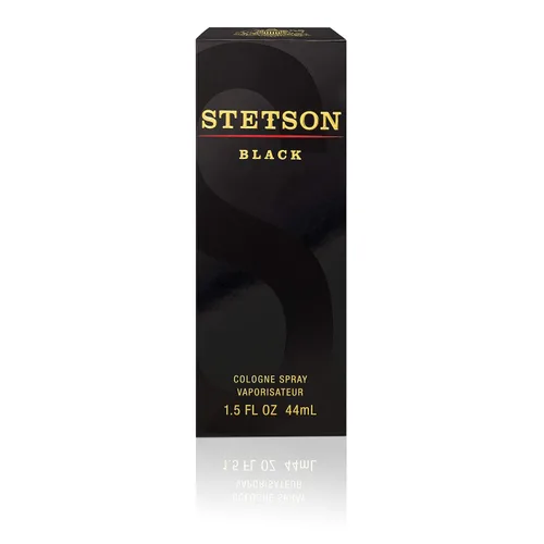 Vista 2 de Stetson Black Eau De Colonia Spray 1.5 fl oz, paquete de 2, 1.5 onzas líquidas