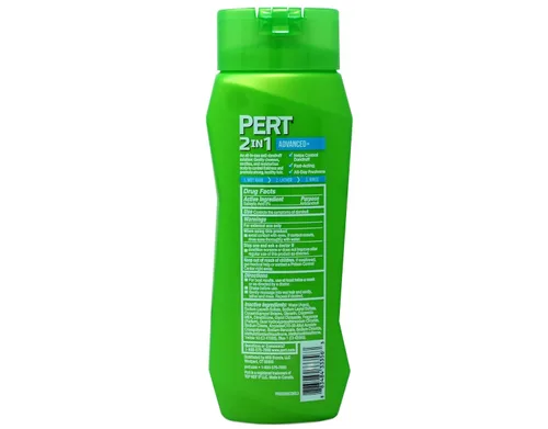 Vista 3 de Pert Plus Champú y acondicionador 2 en 1 anticaspa para cabello sin escamas de 13.5 fl (paquete de 3)