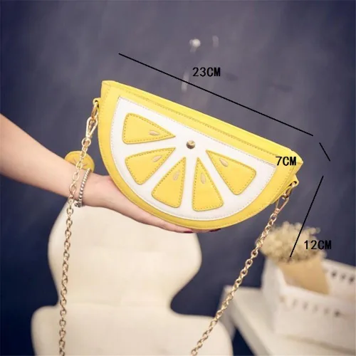 Vista 3 de Mini bolsa de hombro con forma de piña para mujer