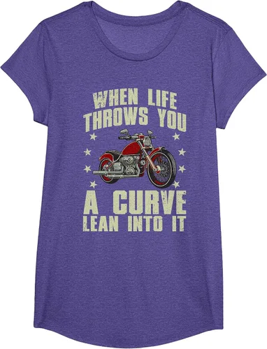Vista 75 de Funny Motorcycle Racer Design for Men Women Motorcycle Lover T-Shirt Asphalt Grey