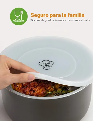 Vista 5 de Goldlion Tapa de almacenamiento de silicona para olla interior Ninja Foodi