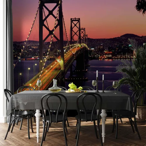 Vista 6 de artgeist Mural de pared Puente 79x61 in - XXL Papel pintado no tejido de vellón Decoración de pared Impresión fotográfica Imagen Diseño Decoración