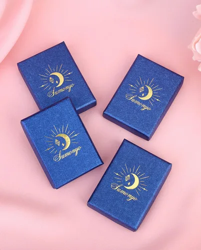 Vista 4 de Juego de joyas para mujer, collar con colgante de lágrima chapado en plataoro, aretes colgantes, juegos de piedras natales, diamantes de imitación