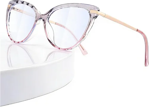 Vista 21 de Gafas de luz azul para mujer, antirreflejos para juegos y computadora, con ajuste cómodo