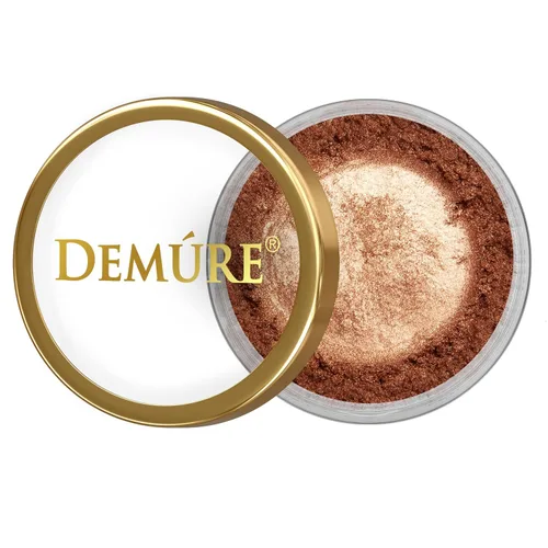 Vista 31 de Demure Mineral Make Up Sombra de ojos (Blue Sparkle), sombra de ojos brillante, polvo suelto, sombra de ojos con purpurina, maquillaje de ojos