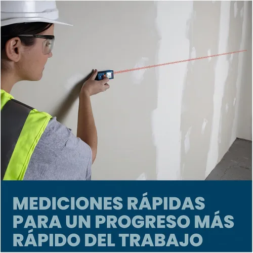 Vista 5 de Bosch Medidor láser GLM165-40 Blaze™ Pro de 165 pies