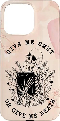 Vista 31 de iPhone 16 Romance Book Lover Smut Reader Give Me Smut Or Give Me Death Case