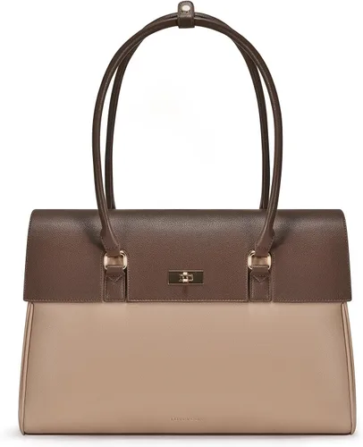 Vista 13 de LOVEVOOK Bolso de Mensajero para Computador Portátil para Mujeres, Bolso de Hombro Cruzado para Computador y Negocios, Profesional, Bolso de Mano