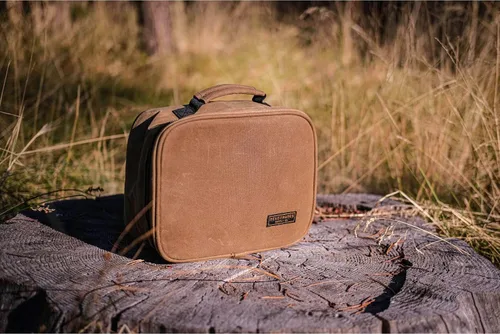 Vista 4 de Readywares - Lonchera aislada Lonchera de lona encerada suave para todos los días