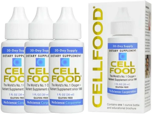 Vista 11 de Cellfood Oxygen Boost, 1 fl oz - Suplemento de oxígeno líquido para drenaje linfático, mal de altura, jet lag, fatiga, dolores de cabeza, resacas