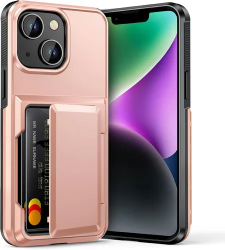 Vista 21 de Vofolen Funda tipo cartera para iPhone 11 con tarjetero